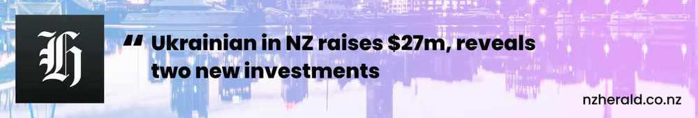 Ukrainian in NZ raises millions, reveals two new investments, image 1