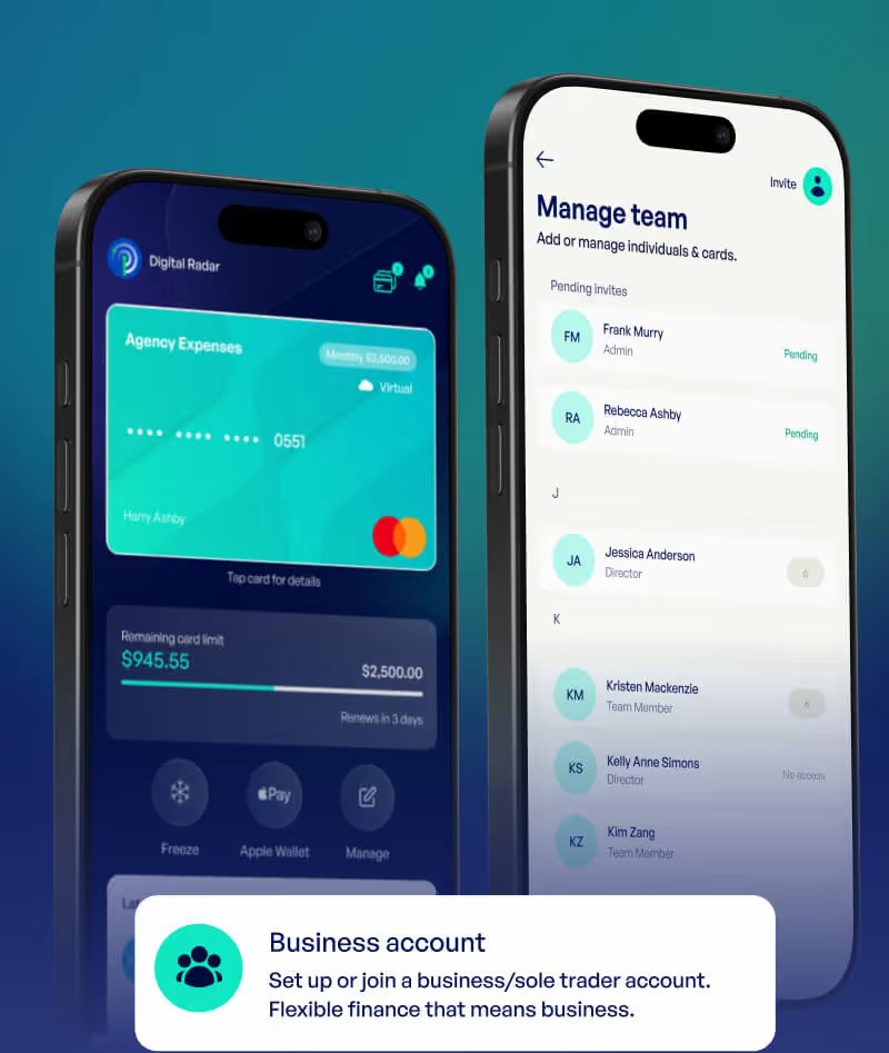 Emerge: business account phones
