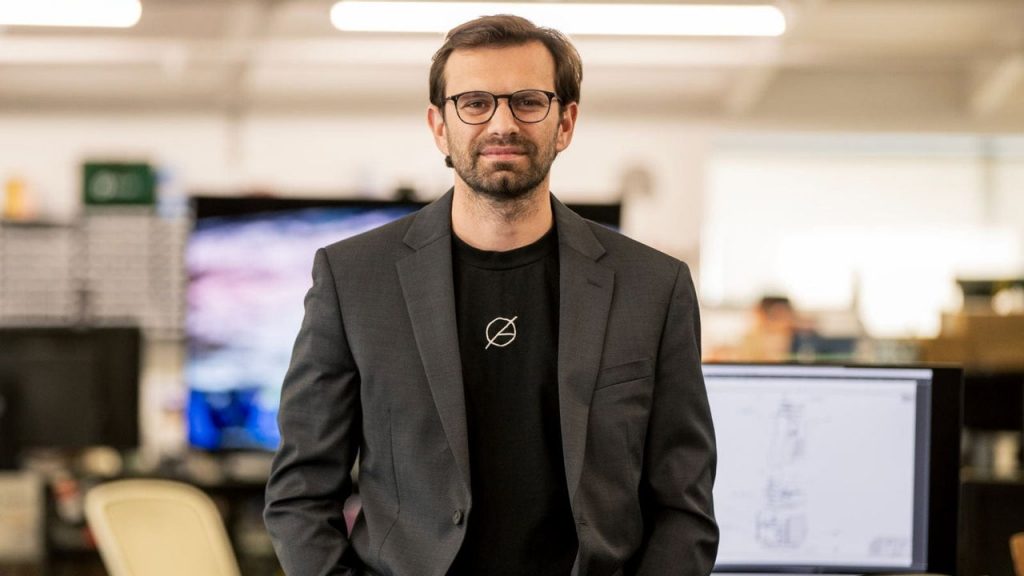 Max Arshavsky, founder and chief executive of Zenno Astronautics, in the Zenno workshop.
